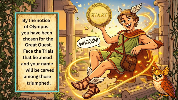 Multiplication and Division Escape Room Adventures-Greek Mythology