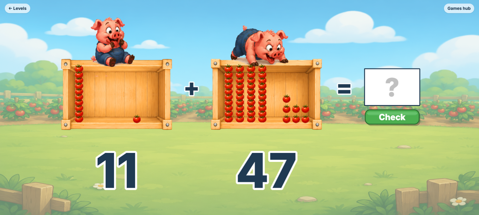 Harvest — Add two numbers