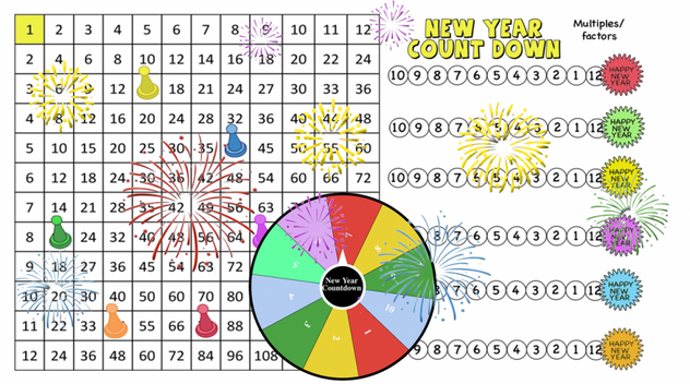 New Year Countdown- Games